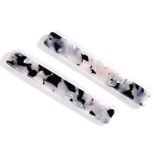 Acetat Stick Charms - Bar Ohrringe und Anhänger - Ohrring Erkenntnisse - Schmuck liefert - Farbcode: A82 - 59x7x2.2mm - AC1049R