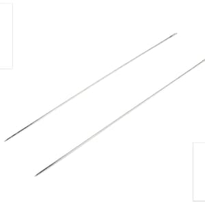 Long Stiff Beading Needles - 120mm* 0.7mm - Pearl Needles - Beading Supplies - Beading Needles Findings - 1 package = 3pcs  - TH1069