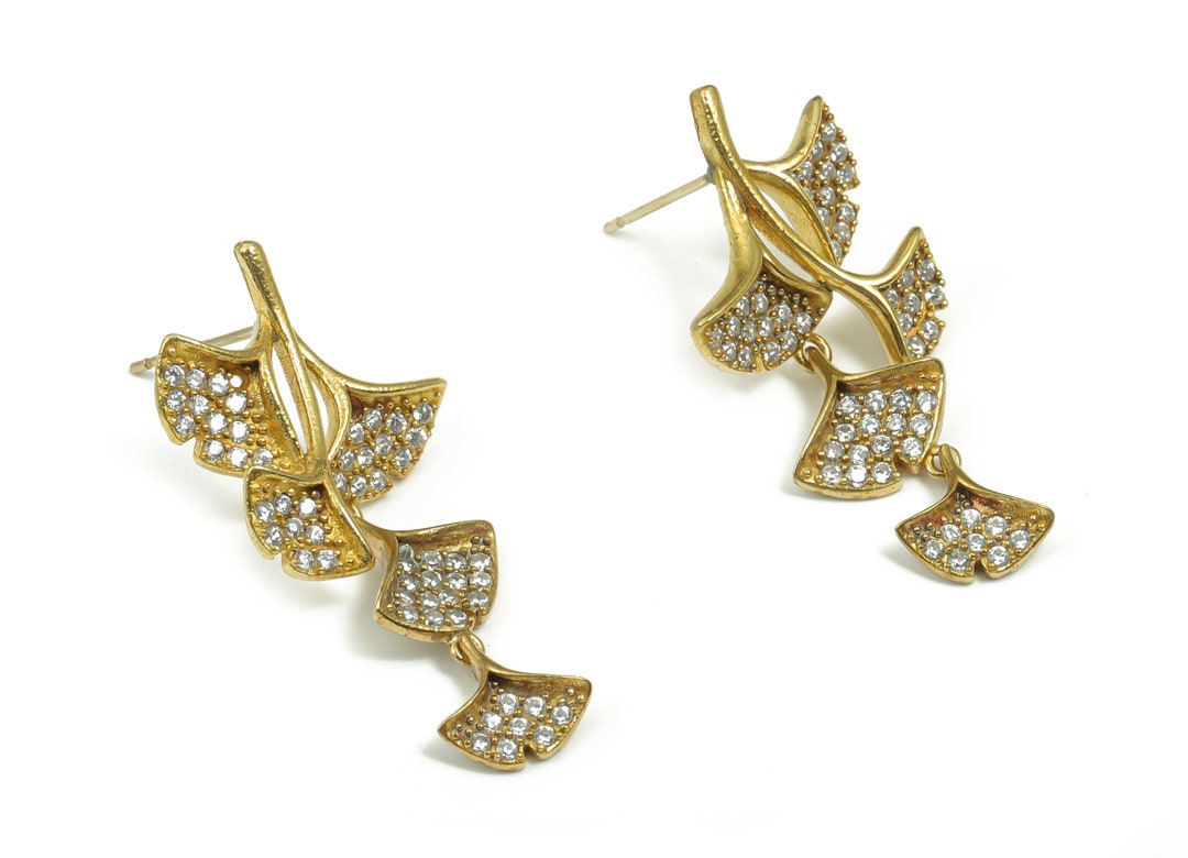 spicygem 鶴仙園 studs pot varHIDE 'brass' Japanese Wooden Bachi Shamisen String Plectrum Pick For