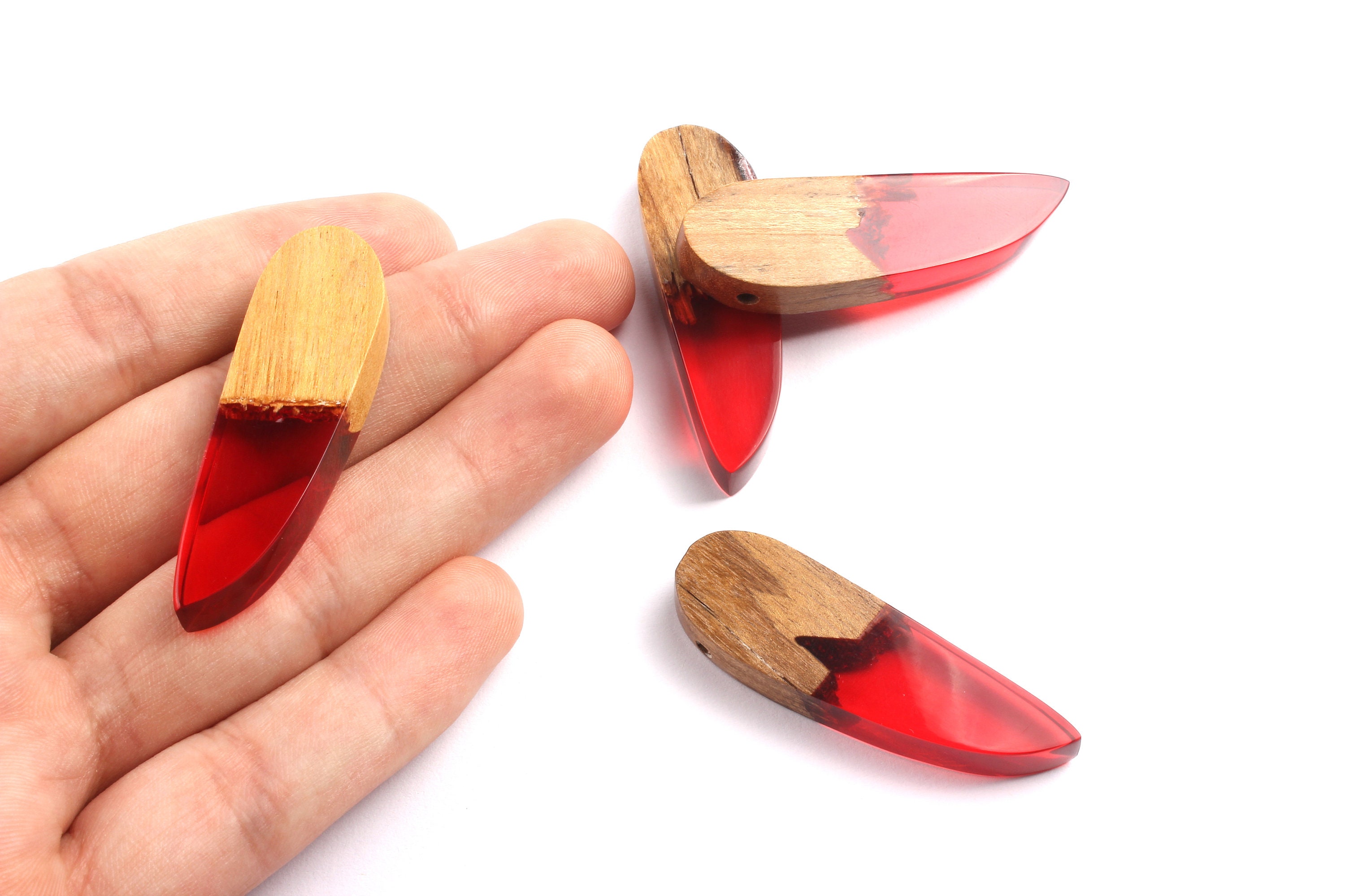 Griding Glue Oak Bark Wood Pendant Oak Bark Griding Glue Etsy