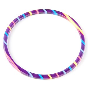 Acetate Hoop Earrings Charms - Tortoise Hoop Shell Earrings- Circle Shaped Pendant - Color Code: A65 - 65x65x3mm - AC1164G