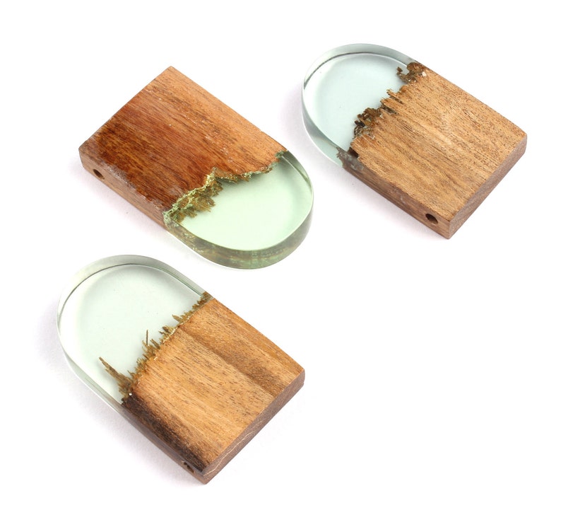 Griding Glue Oak Bark Wood Pendant Oak Bark Griding Glue Etsy