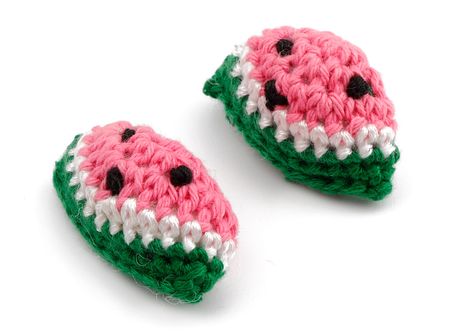 Crochet Watermelon Earrings Crochet Watermelon Charms and Etsy