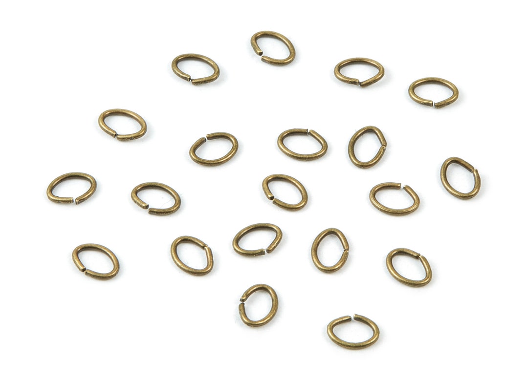 250 pezzi di accessori per anelli di salto aperti placcati in oro da 3,5 mm E106 - Italia