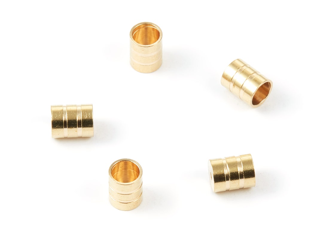 Brass Tassel End Caps 6X7.5 Raw Brass Barrel End Cord Etsy