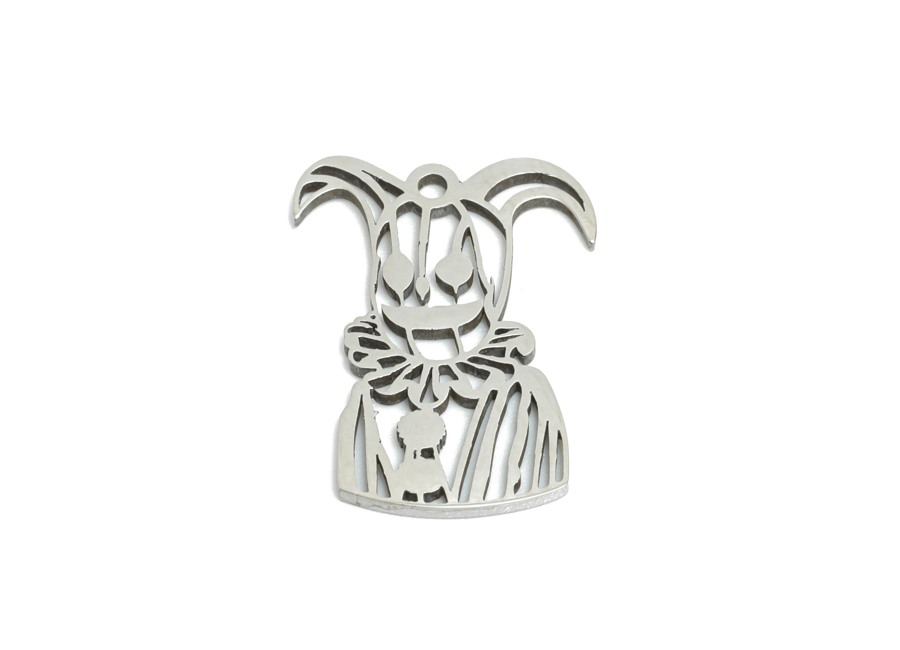Alchemy Gothic Orecchini Clown M'Era Luna - Acciaio Inossidabile, Stile Gotico/punk