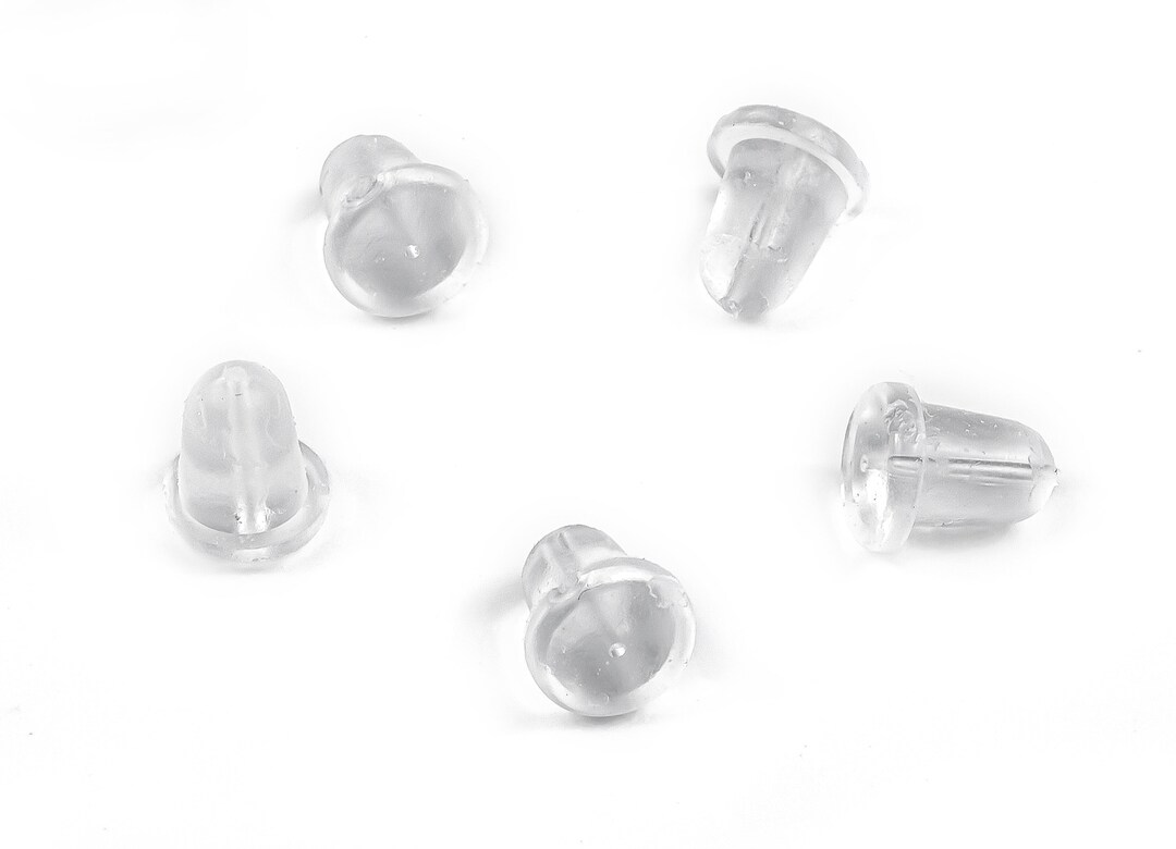 Rubber Earring Stopper Nuts Rubber Earring Findings Etsy