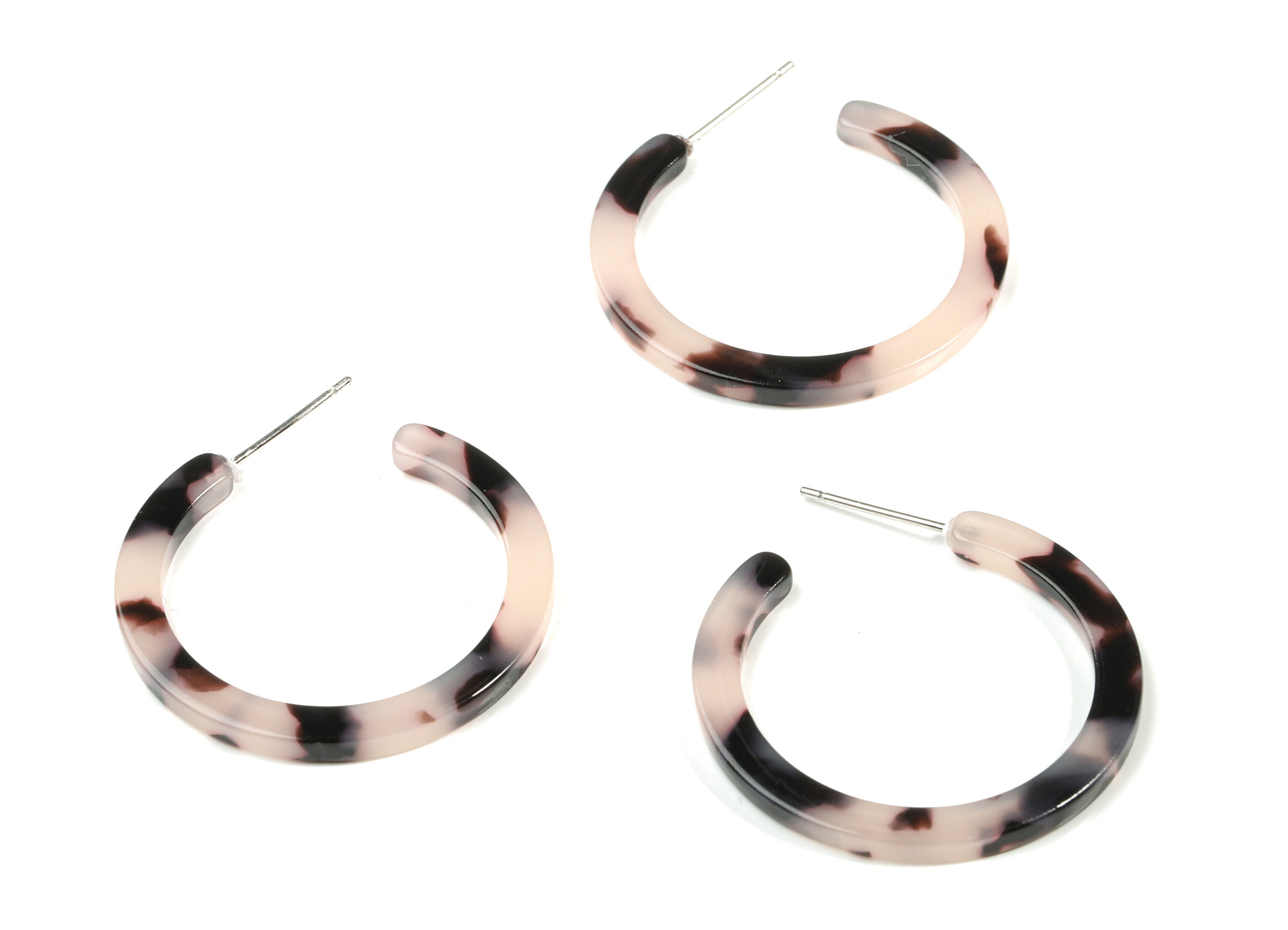 Pendientes de aro abierto con textura | Moda de Mujer | México