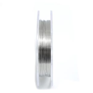 0,4 mm/3 m/påse titantråd - Titantråd 316L för smyckestillverkning - Pärltråd för handgjorda smycken - Metalltråd för smycken - SS2710