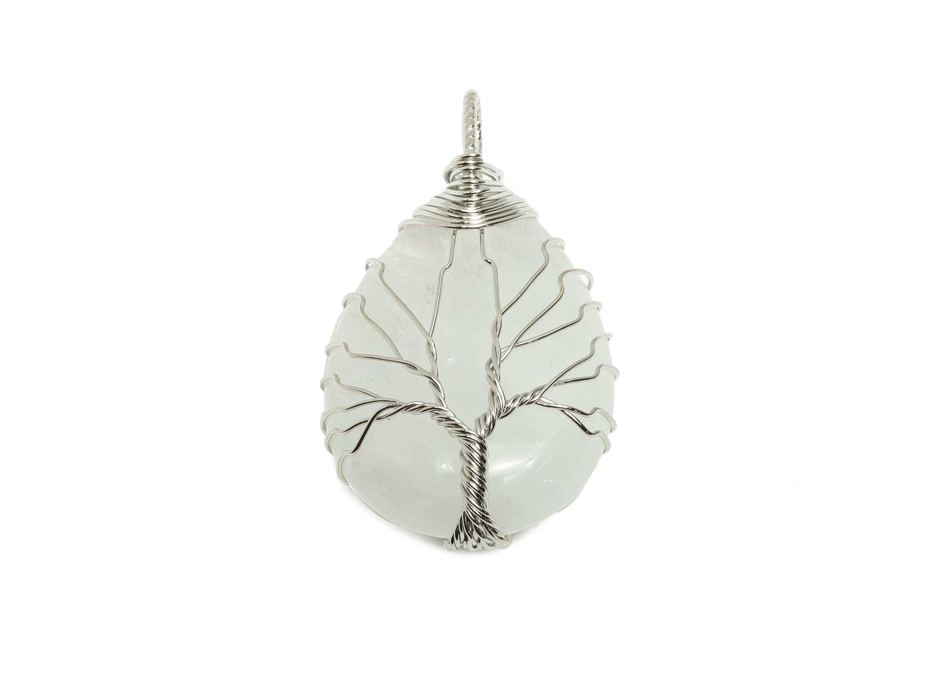 Collier Pendentif - Arbre De Vie Et 7 Chakras • Z Comme Zen