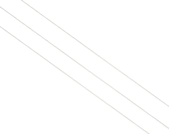 0,2mm Stahldraht - Wickeldraht - Draht Perlenarbeit - 304 Edelstahl Silber - Massiver Stahldraht - Juwelierherstellung -0.2x0.2mm -PP10493-20