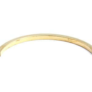 RohmessingRohr - Rohmessing quadratisch geformt - Rohmessing Geschwungene Röhrchen - 94x35x4mm - PP1180