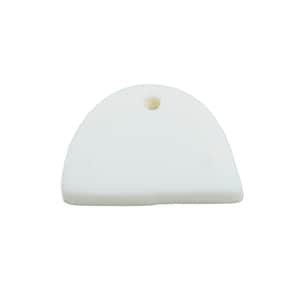 Rohling Polymer Ton Anhänger - Handgefertigte Anhänger Basis - Geometrie Handgefertigter Schmuck Rohling - Personalisierbarer Ton Anhänger - 16x11x2.82 mm - PC2369C