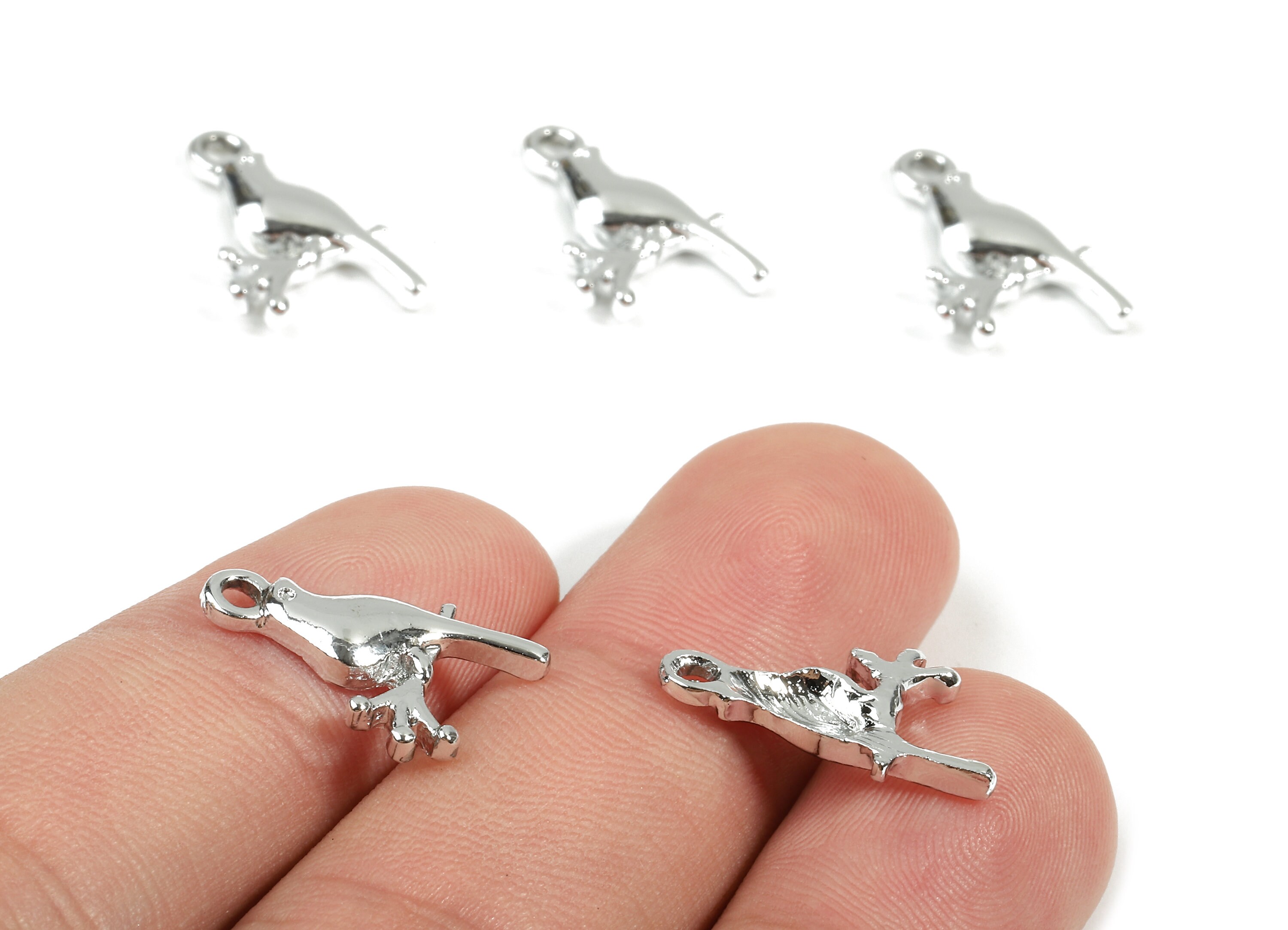 Alloy Bird Charms - Zinc Alloy Bird Earrings and Pendant