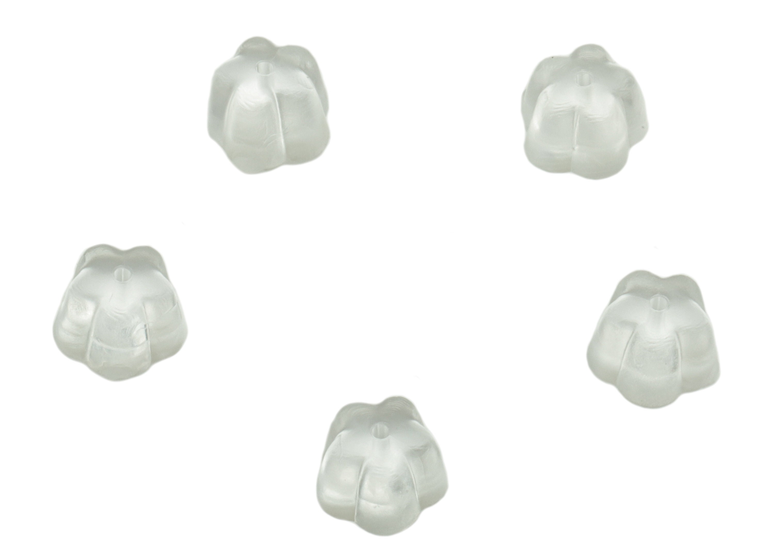 Clear Pierced Ear Protectors - 12 Pack