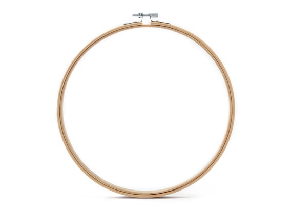 10 Cerchi Da Ricamo In Bambù 30cm - Anelli Per Punto Croce, Ideali Per Cucito E Decorazioni - Foto 11