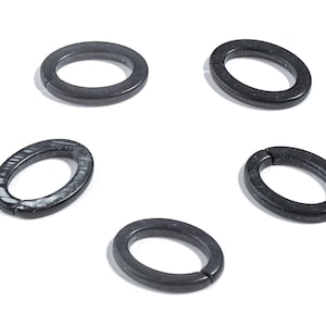 Acrylic Oval Connectors - Oval Earrings and Pendant - Earring Findings - Jewelry Supplies - 18.45x13.51x2.37mm - AC1868