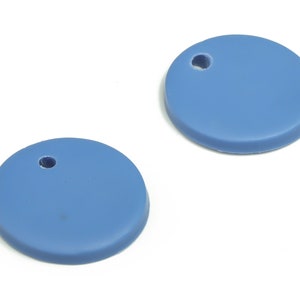 PolymerClay Runde Ohrring Charms - PolymerClay Circle Pandant - Ohrringe - Schmuck Handarbeit - 18,18x18,18x2,99mm - PC2308