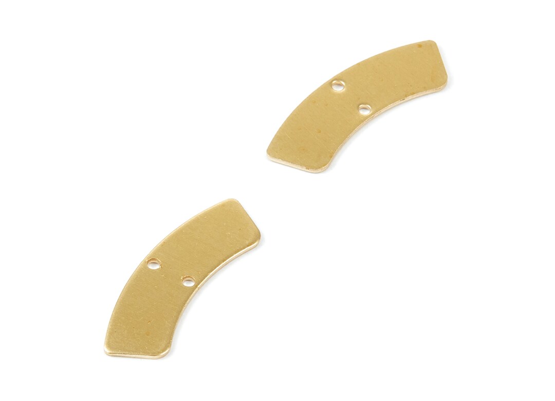 Brass Geometric Charms Geometric Shaped Raw Brass Pendant Connectors ...