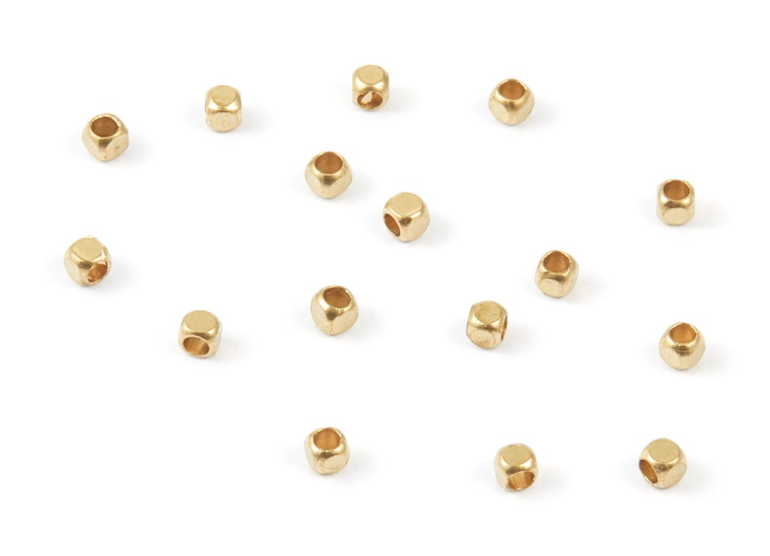 Brass Square Beads 2.5x2.5 Raw Brass Square Cube Beads Jewelry Supplies 2.5x2.5x2.5mm PP1466 Etsy