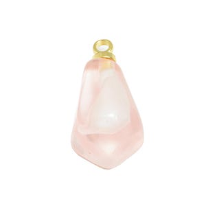 Resin Pomegranate Seeds Charm - Brass Pomegranate Charm for Bracelet - DIY Resin Accessories - Craft Jewelry Making - 16x8x6.3mm - AC2670A