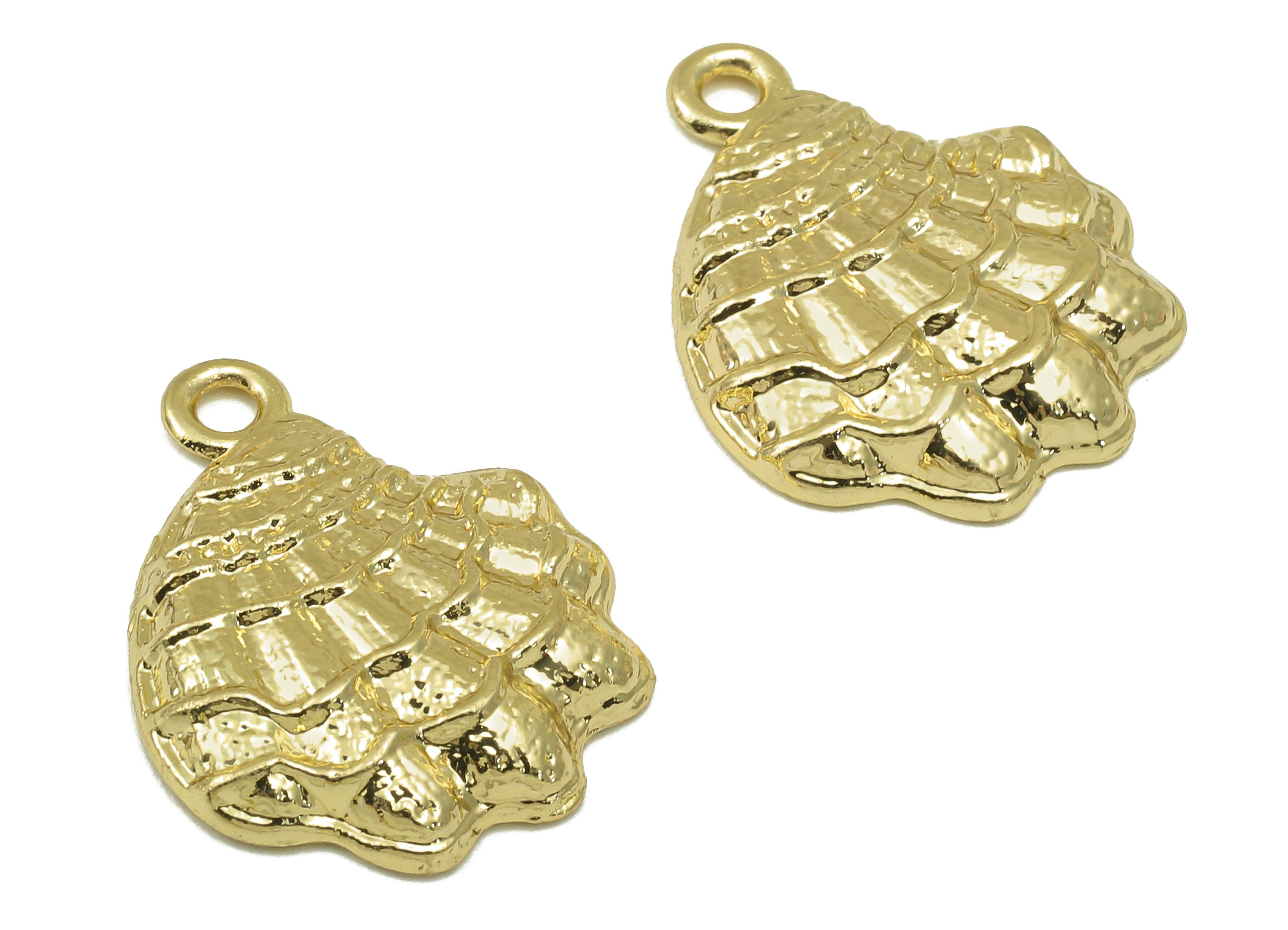 Alloy See Shell Charms - Zinc Alloy Marine Life Pendant