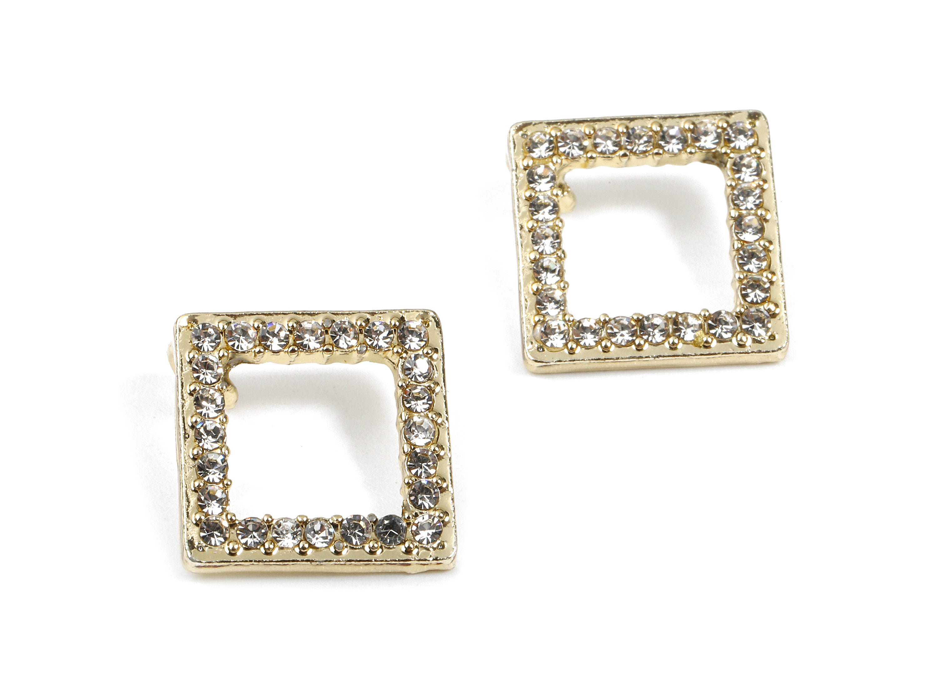 超ポイントアップ祭 Alloy Zinc - Charms Square Alloy Square Alloy - Earrings アクセサリー