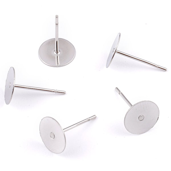 Surgical Post Earrings Etsy