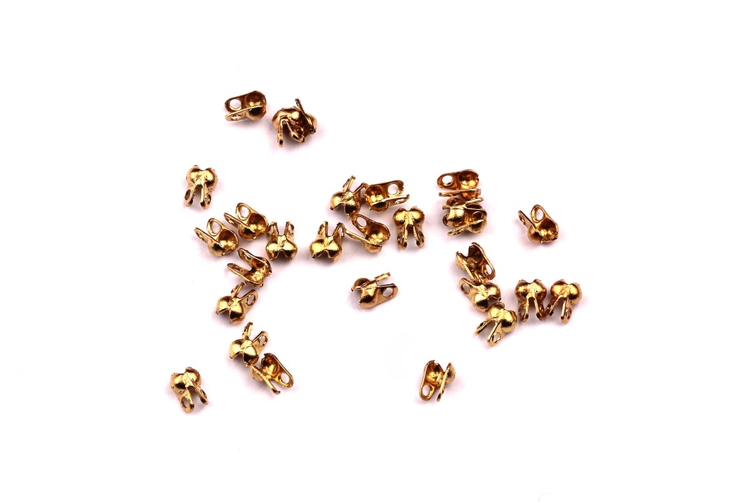 1.2 Ball Chain Clasp 1.2 Raw Brass Chain Clasp 1.2 Raw Etsy