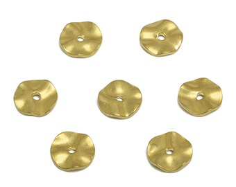 60 Breloques En Laiton Brut Pour Bijoux DIY - 3 Formes (demi-cercle, éventail Petit/grand) - Pour Colliers, Bracelets, Boucles D'oreilles