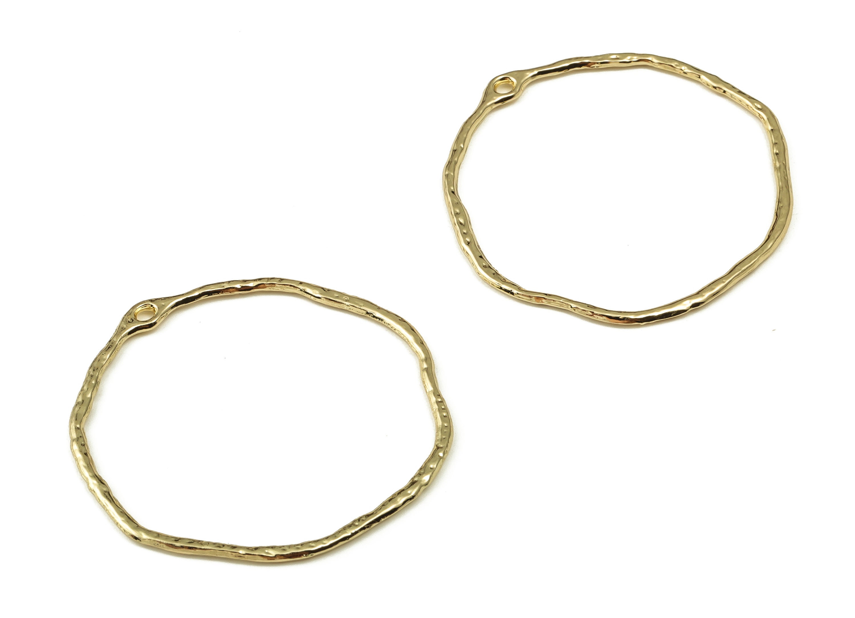 大人上品なおすすめコーデ Alloy Zinc - Charms Earring Round Alloy Circle Charm Pendant アクセサリー