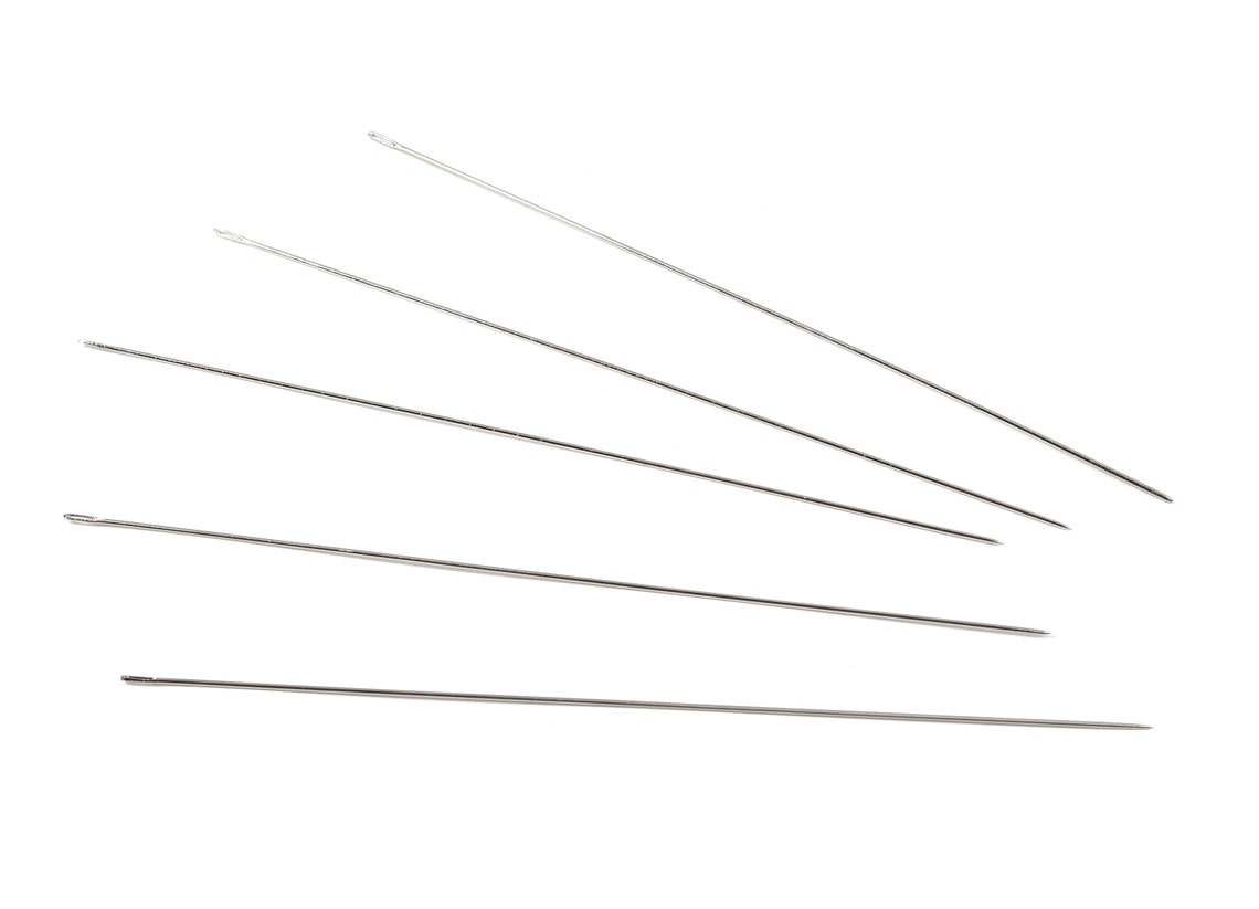 Long Stiff Beading Needles 120mm 0.7mm Pearl Needles Etsy Australia