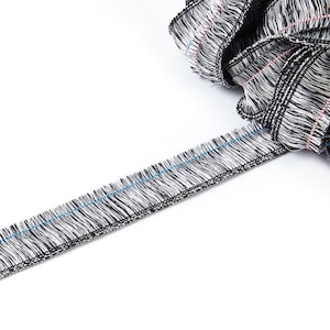 Tassel Fringe Trim - Chainette Fringe - Cotton Tassel Trim - Dress Fringing Tassels - Jewelry Accessories - 25x2.5mm - RS1040