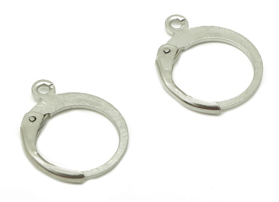 Lever shop clasp earrings