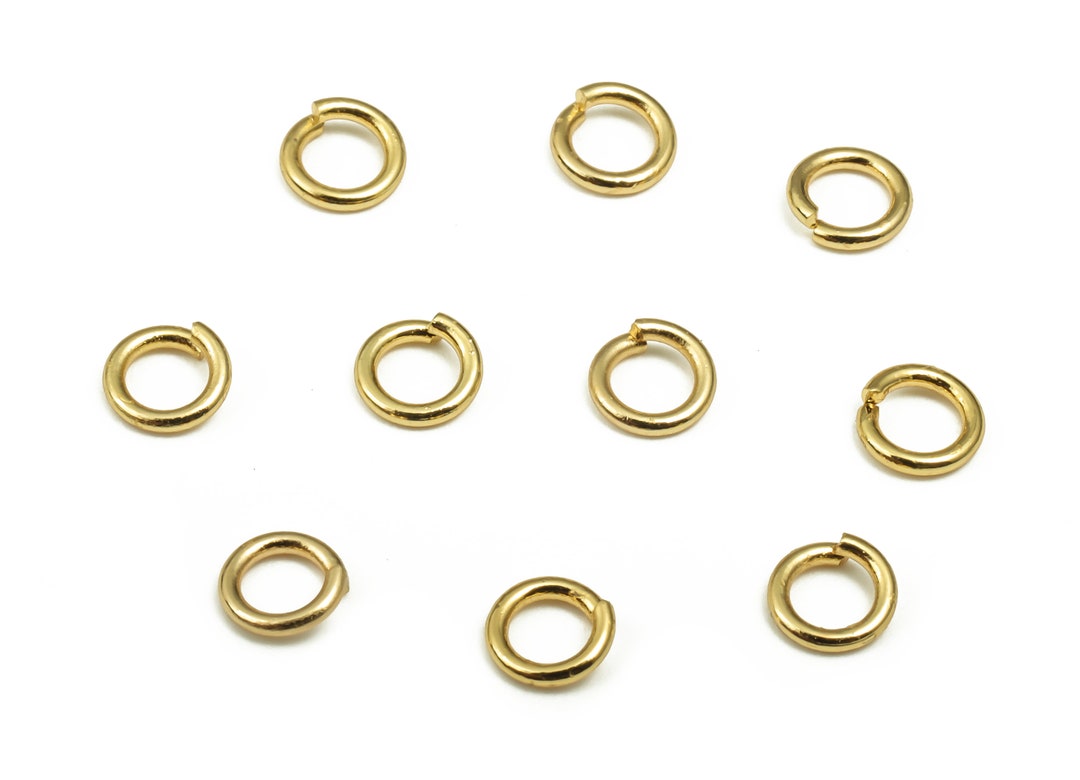 Gold Mini Heart Beads – Brass Heart Spacer Beads – Bracelet Beads - 18K  Real Gold Plated Brass - Jewelry Making - 4.72x4.88x2.56mm - RGP4482