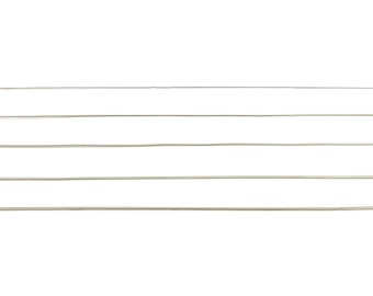 Juwelierdraht - Wickeldraht - Draht aus 304 Edelstahl - Massiver Stahldraht - ALLE GRÖSSEN 0.2/0.3/0.4/0.5/0.6mm