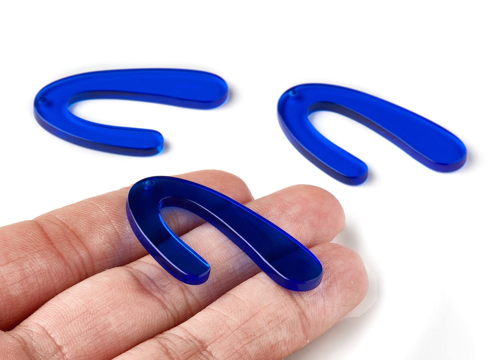 Acrylic U Charms U Earrings and Pendant Earring Findings Etsy