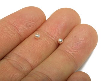 3 mm siliconen stopkralen - positioneringsrubberen stopkraal - 925 sterlingzilver - rondelle tussenkraal - benodigdheden voor het maken van sieraden - SI1163