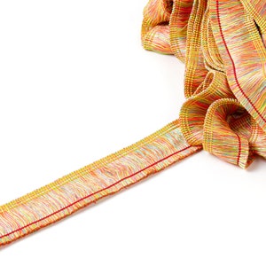 Tassel Fringe Trim - Chainette Fringe - Cotton Tassel Trim - Dress Fringing Tassels - Jewelry Accessories - 25x3mm - RS1025