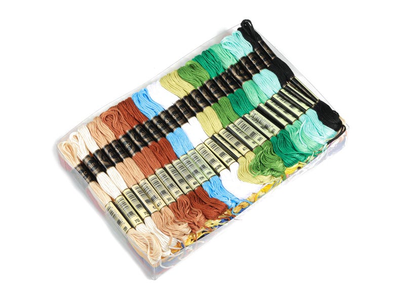 Embroidery Floss Set - 100 Skeins of 8 Meters Each - Embroidery Thread - Cross Stitch Floss - Embroidery Accessories - HM1009 image 3