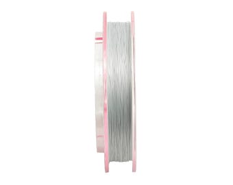 0,3 mm / 100 m / Stück Nylon ummantelter Draht - Stahldraht für Armbänder und Halsketten - Perlendraht für handgemachte - Schmuckherstellung - SS2788
