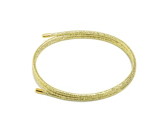 Pulsera de cuerda magnética de 52 cm - Joyería de cuerda magnética ajustable hecha a mano de latón - Fabricación de collar de cuerda magnética unisex de oro - HM1068I