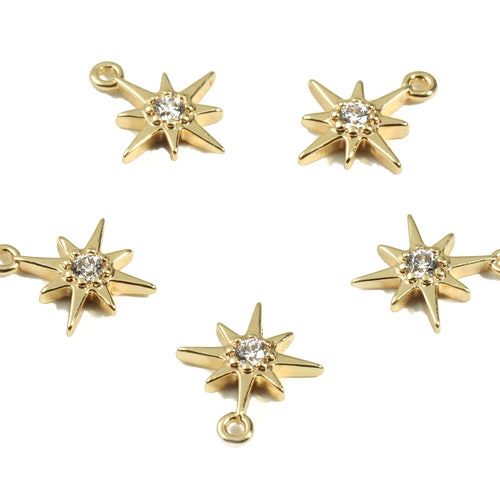 18K Real Gold Plated Brass Earring Wire Brass Ear Wire Etsy