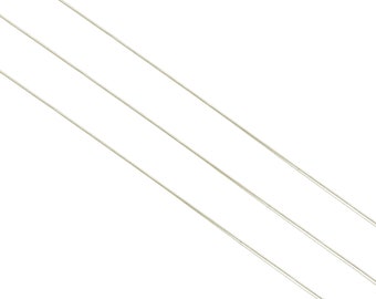 0,3 mm Messingdraht – Wickeldraht – Bulk-Messingdrahtperlen – Silberfarbene Beschichtung – massiver Messingdraht – Juwelierherstellung – 0,3 x 0,3 mm – PP10496-30