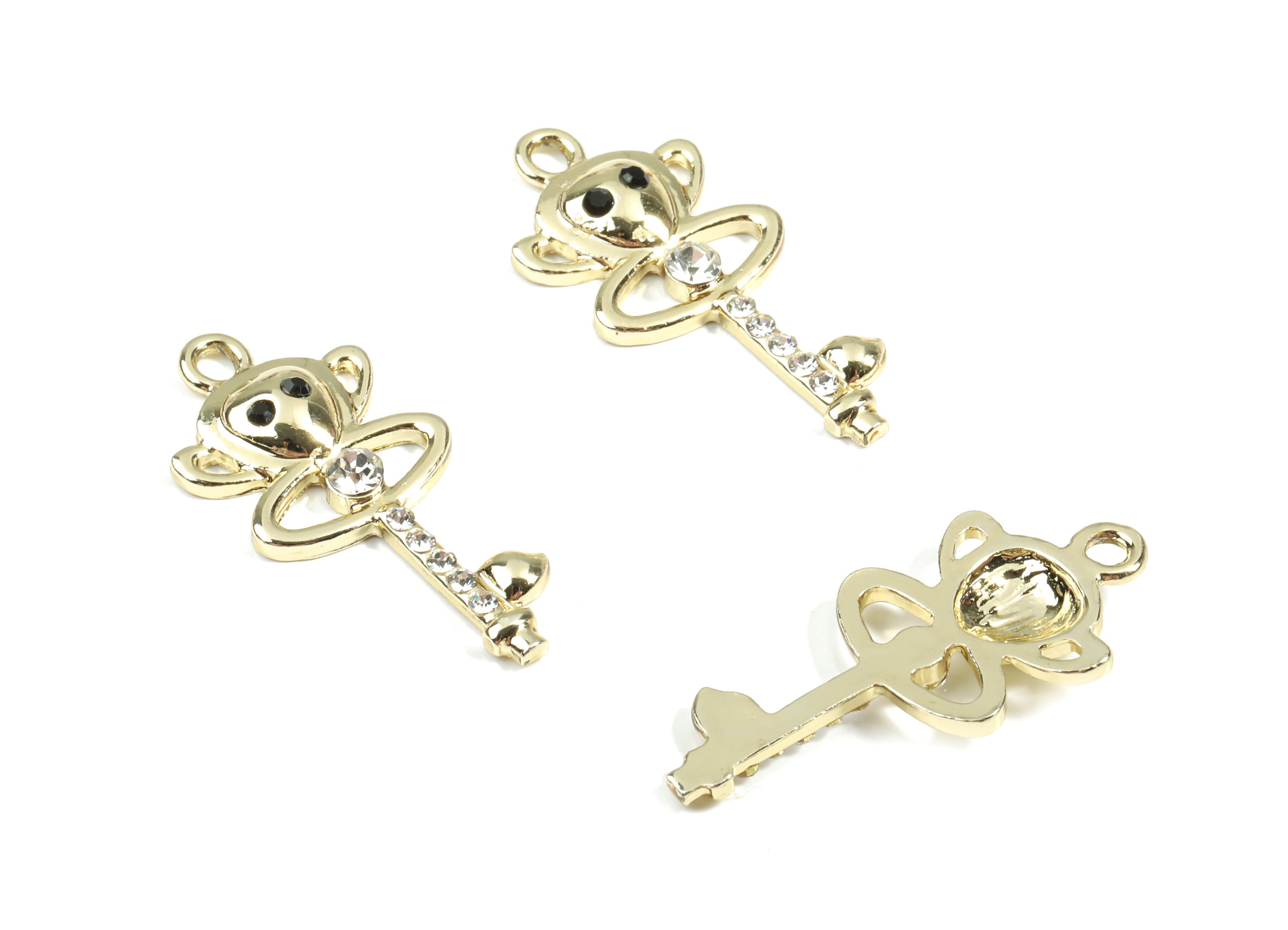 アクセサリー Monkey Alloy Monkey Key Pendant With Glasses - Zinc Alloy Monkey