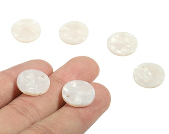 Acetate Round Charms - Round Earrings and Pendant - Earring Findings - Jewelry Supplies - Color Code: A12 - 15.7x15.7x2.35mm - AC1675-A12