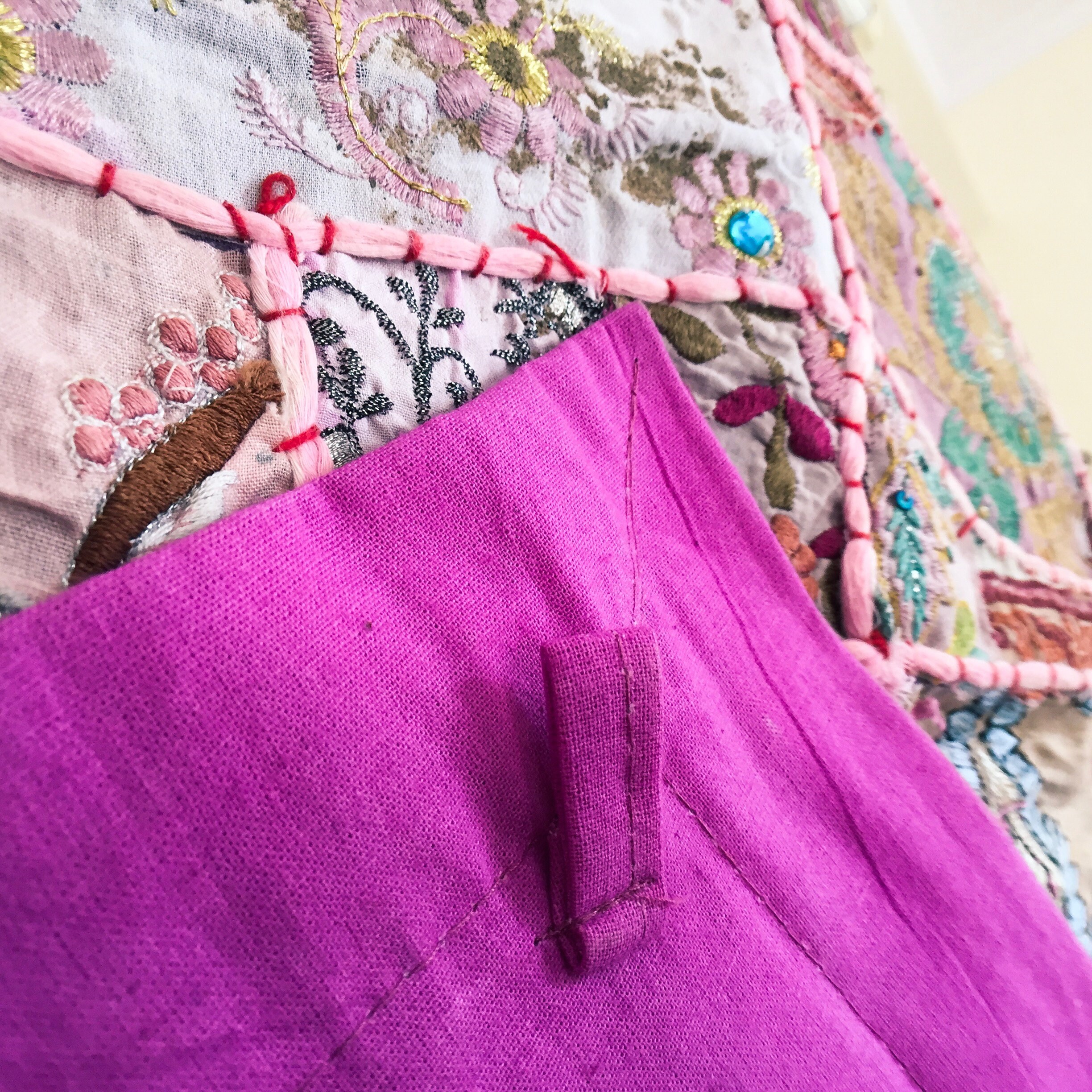 Patchwork Vintage Wall Hanging Decorative Wall Decor Large Etsy