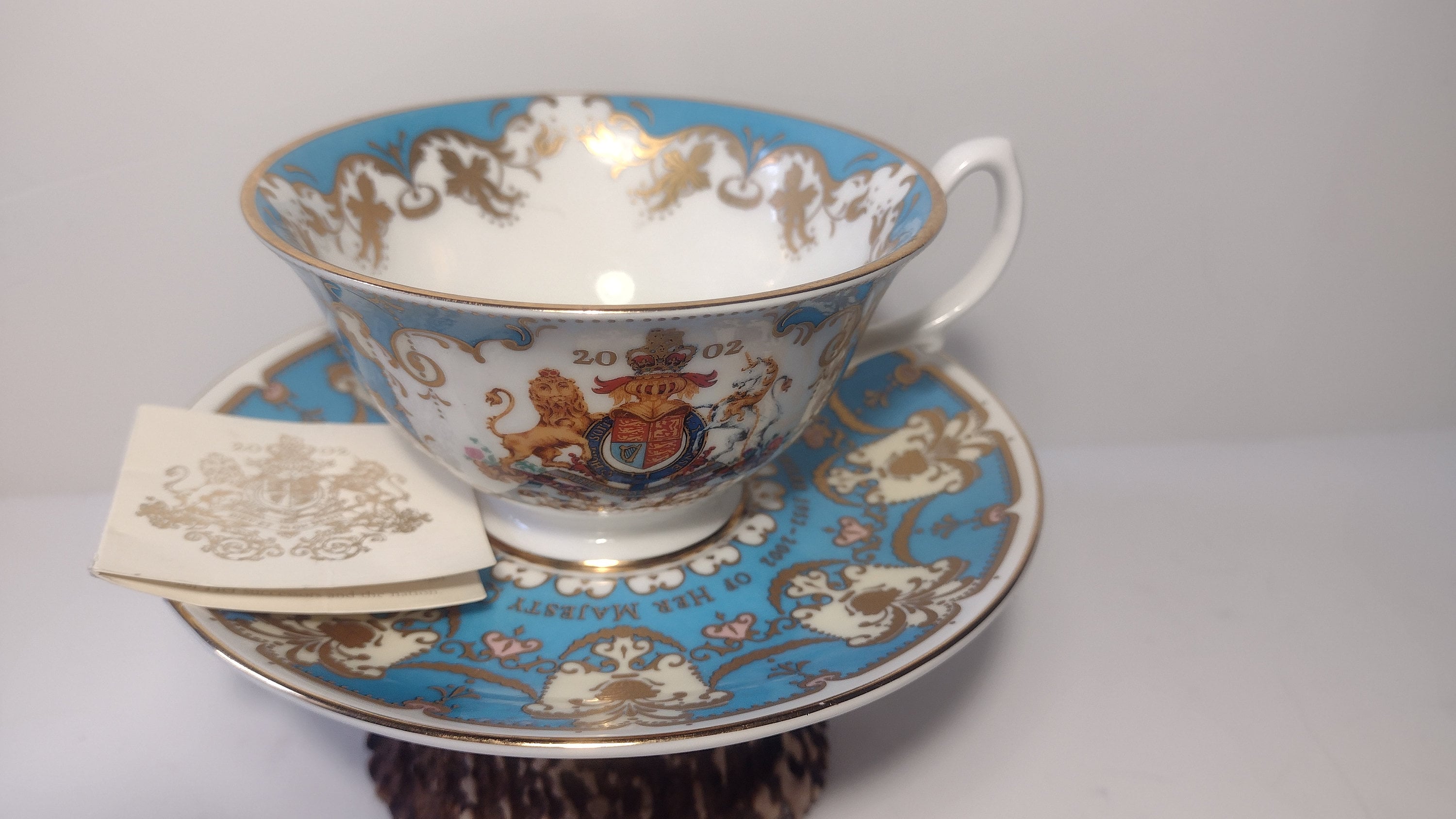 Royal Collection Queen Elizabeth Golden Jubilee Cup and Saucer. - Etsy 