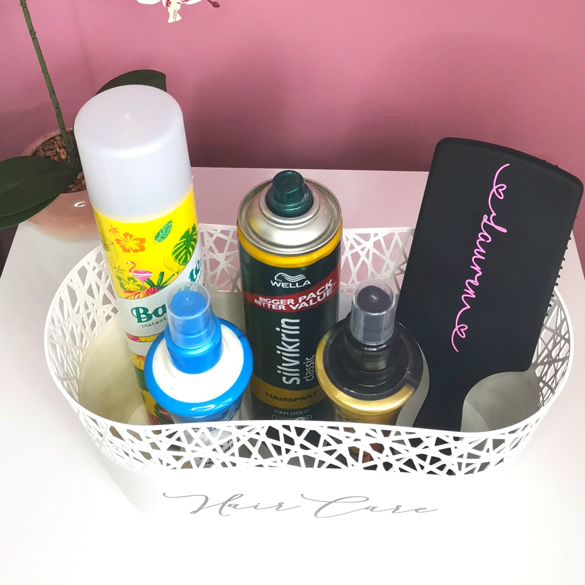 Hair products storage basket large storage pot for organising Etsy