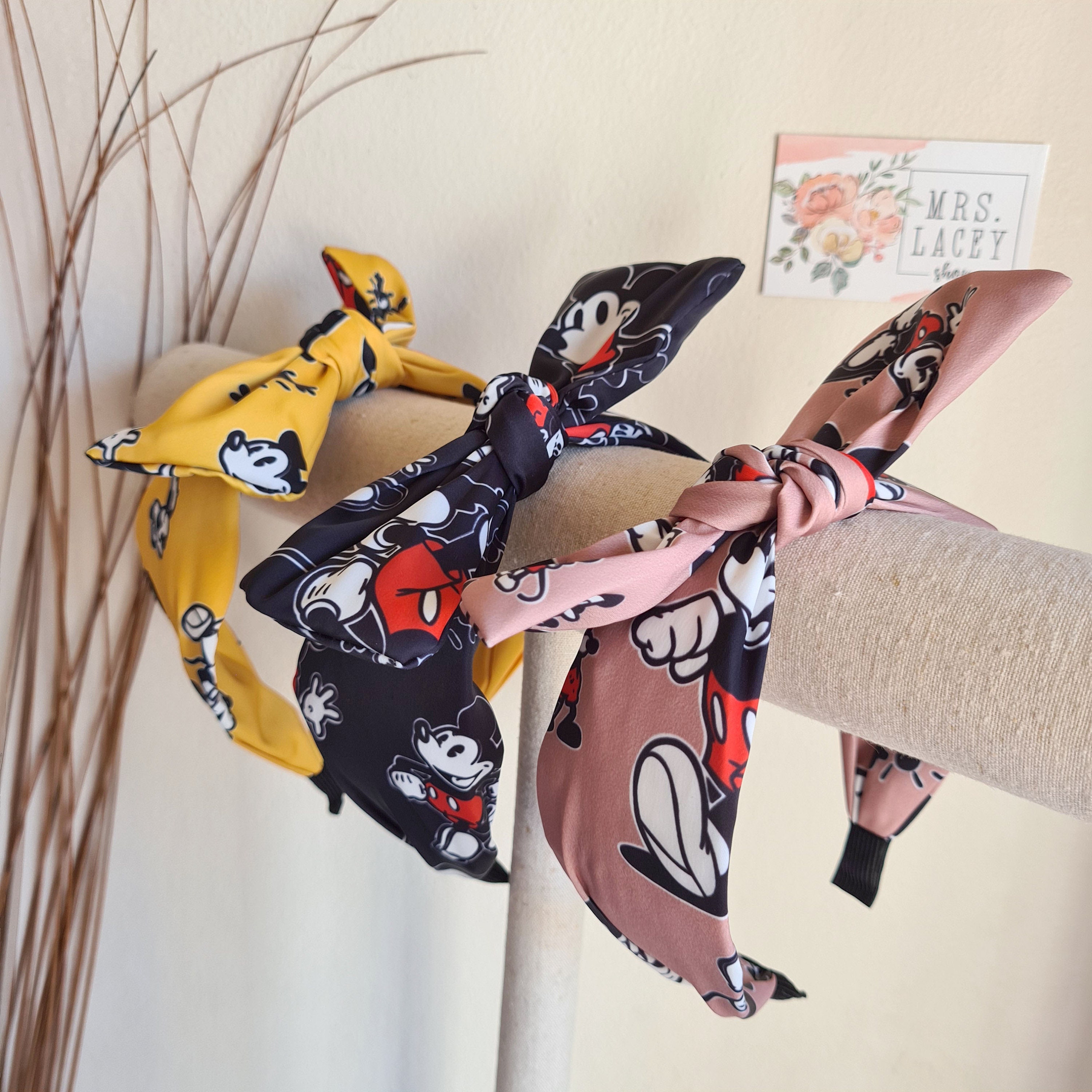 Mickey Headband Mickey Hairband Etsy Australia